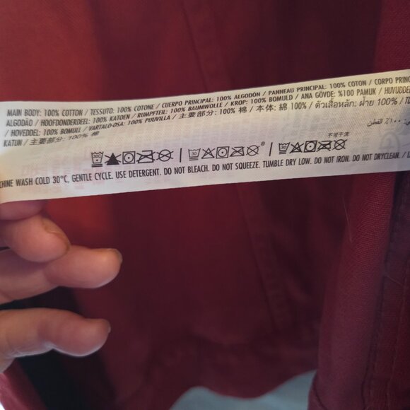 Marvel red jacket xl with characters shacket - Picture 3 of 3